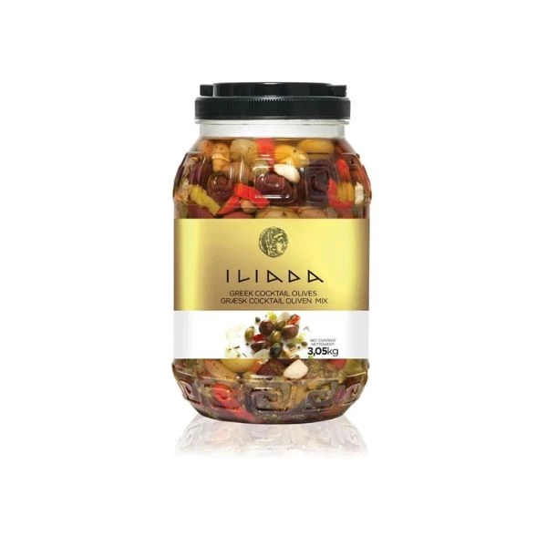 Olivmix Cocktail BT 3 kg 269529 by Iliada color Svart