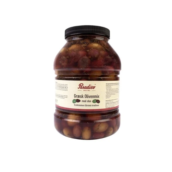 Olivmix Grekisk m/Kärna GL 2,3 KG 322711 by PARADISO color Svart
