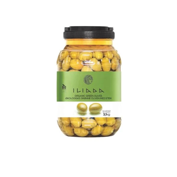 Gröna Oliver med Kärna Eko Hink 3.1 KG 284790 by Iliada color Svart