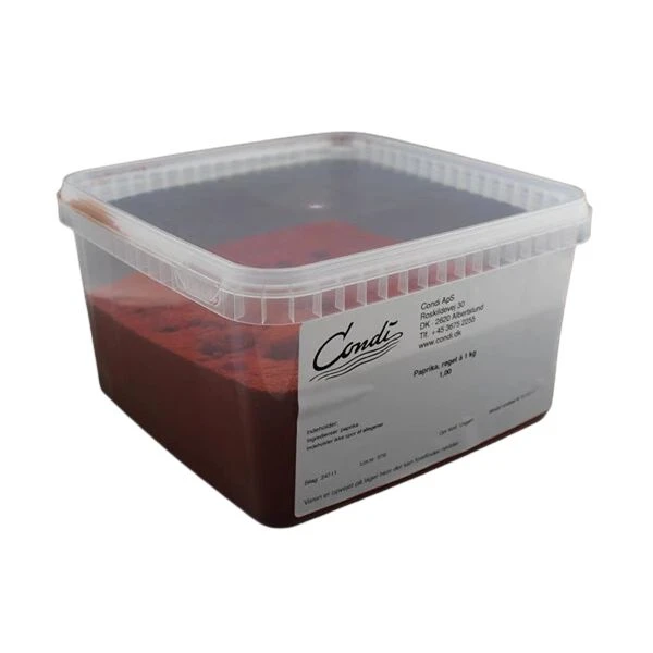 Krydda Rökt Paprika BT 1 kg 67146 by Condi color Svart
