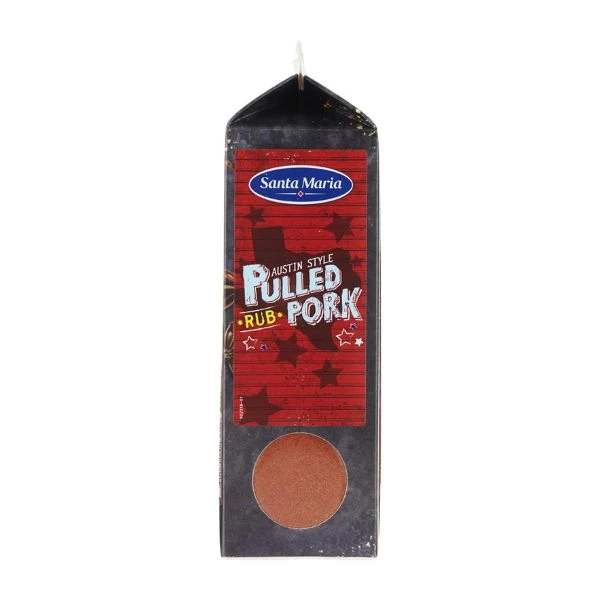 Kryddrub Pulled Pork DS 545 g 269024 by Santa Maria color Svart