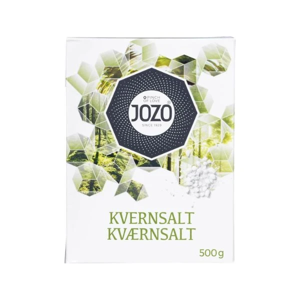 Kvarnsalt PK 500 g 232090 by JOZO color Svart