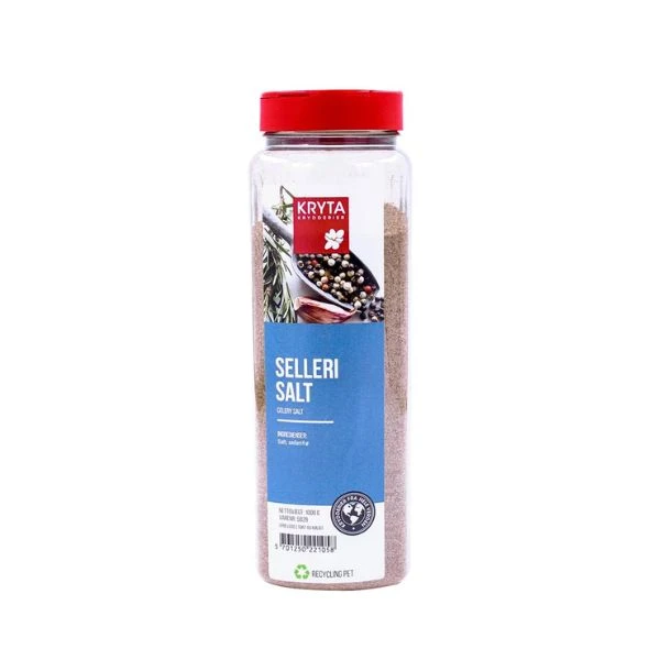 Sellerisalt BT 1 kg 33199 by KRYTA color Svart