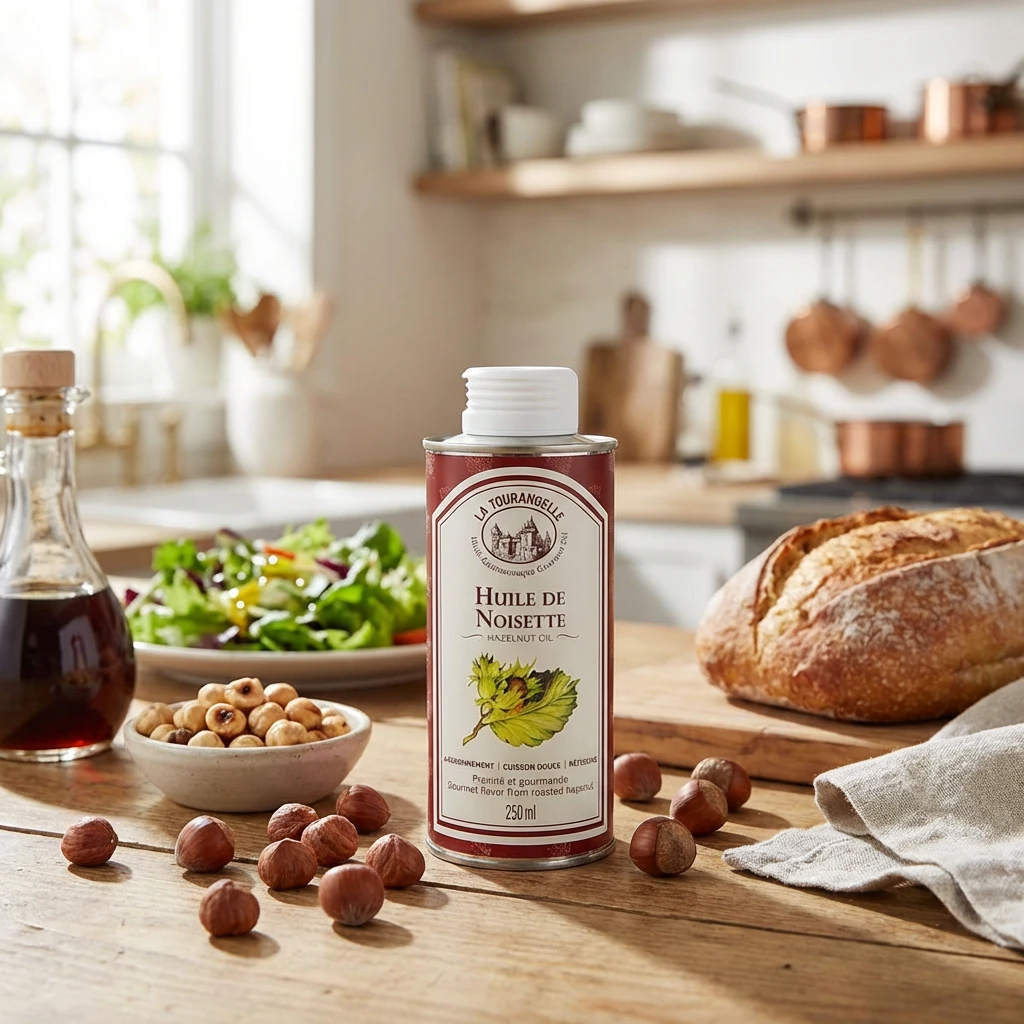 Hasselnötsolja 250 ml 343153 by La Toura color Svart