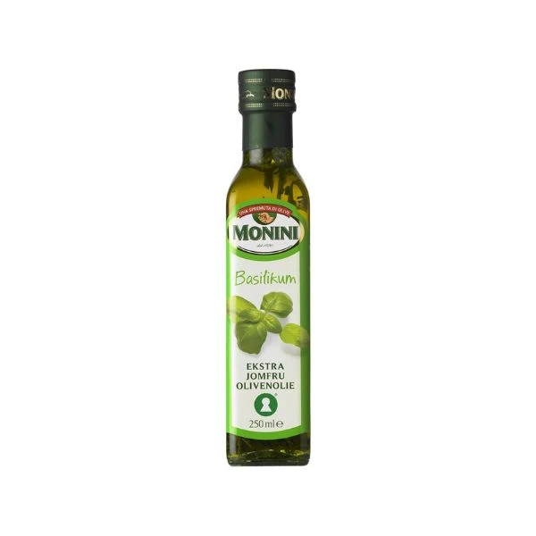 Extra jungfruolivolja Basilika 250 ml 64339 by Monini color Svart
