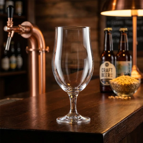 Fatölsglas på fot Munique 63 cl 94162301 by Sahm color Svart