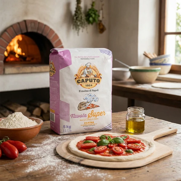 Pizzamjöl Nuvola Super Caputo 5KG 345269 by Caputo color Svart
