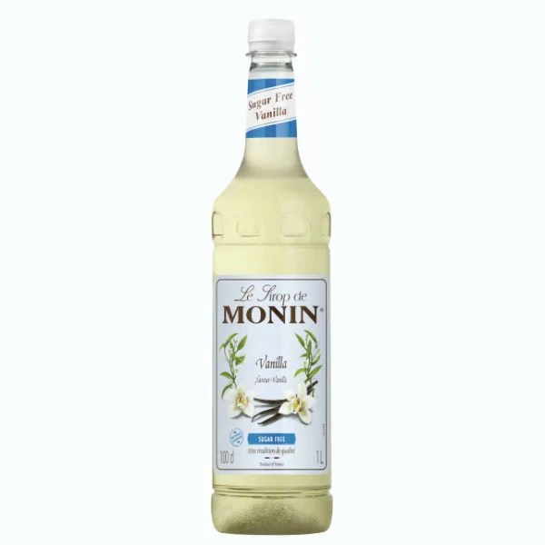Monin Sirap Vanilj, Sockerfri (PET) 100 61336 by MONIN color Svart