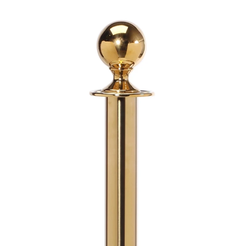 Avspärrningsstolpe - Guld, 100 cm AF700 by Barlife color Svart