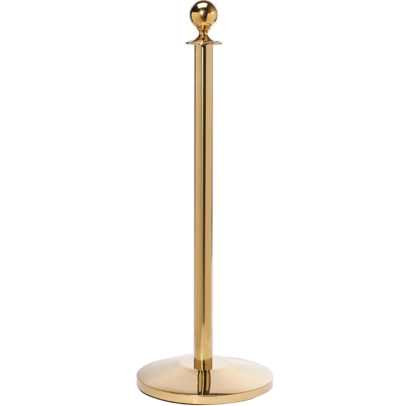 Avspärrningsstolpe - Guld, 100 cm AF700 by Barlife color Svart