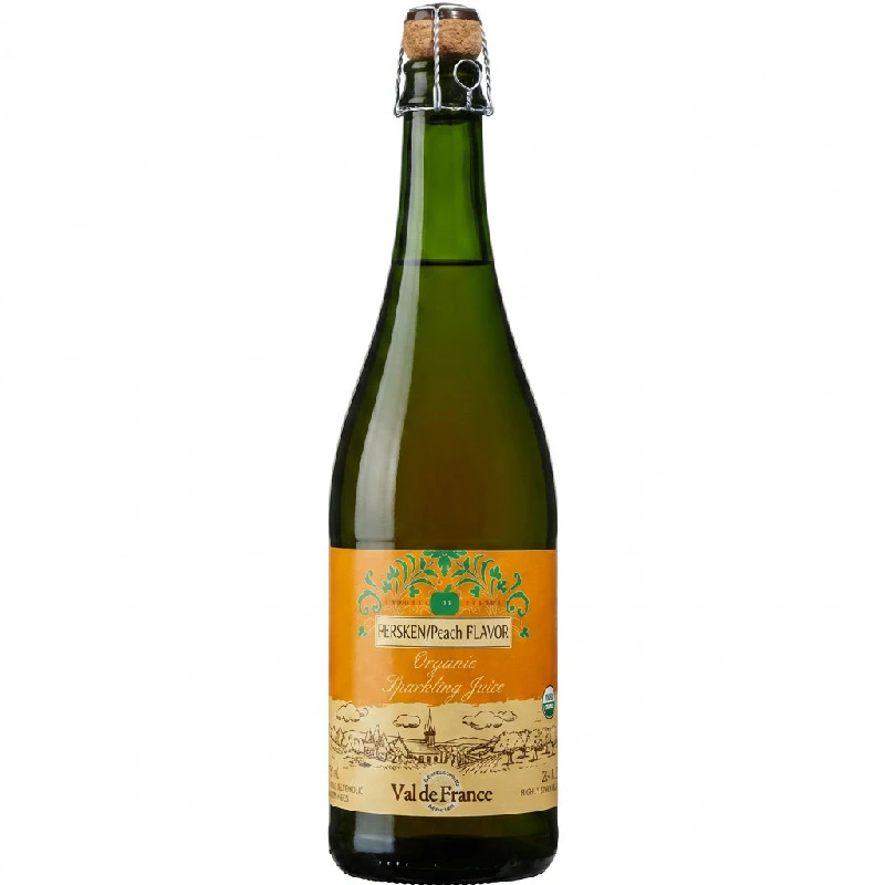 Alkoholfri cider persikosmak Eko - Val De France 200154 by Val de France color Svart