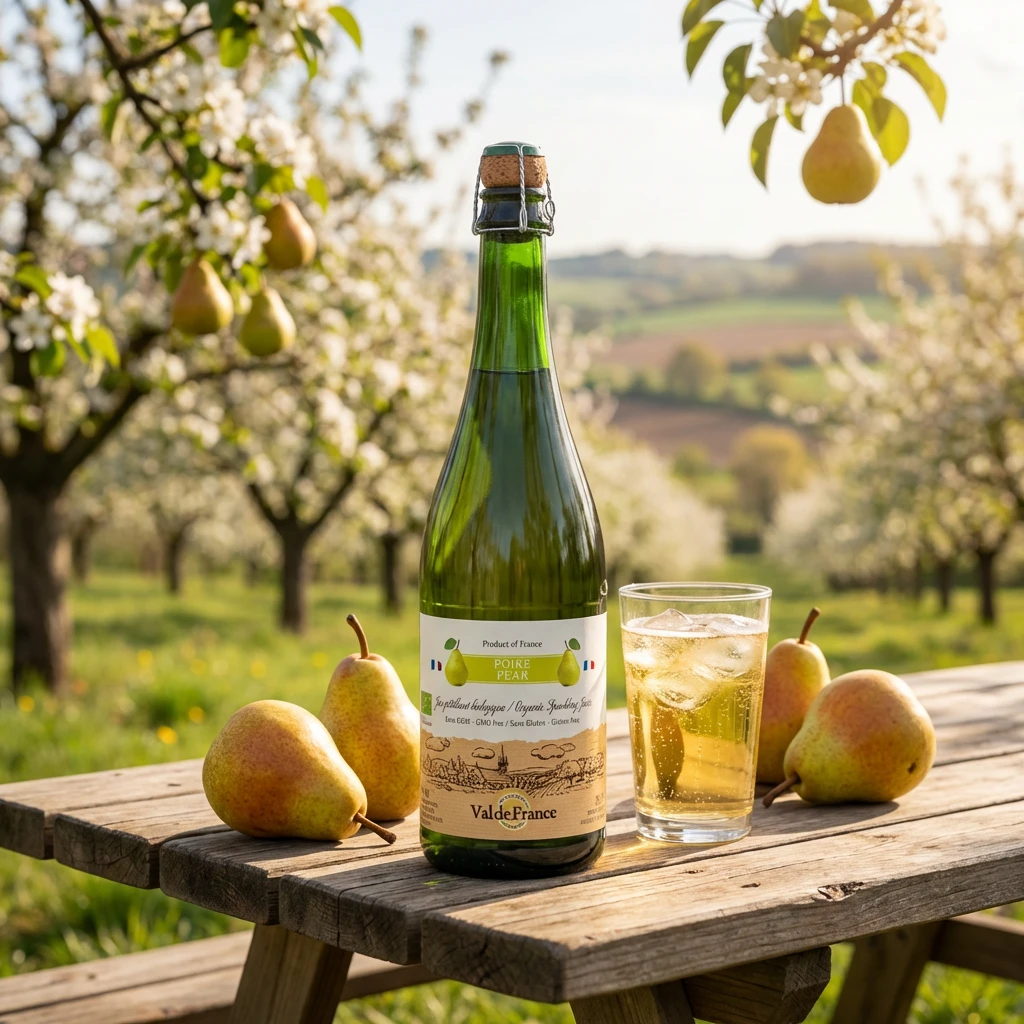 Alkoholfri cider päronsmak Eko - Val De France 239510 by Val de France color Svart