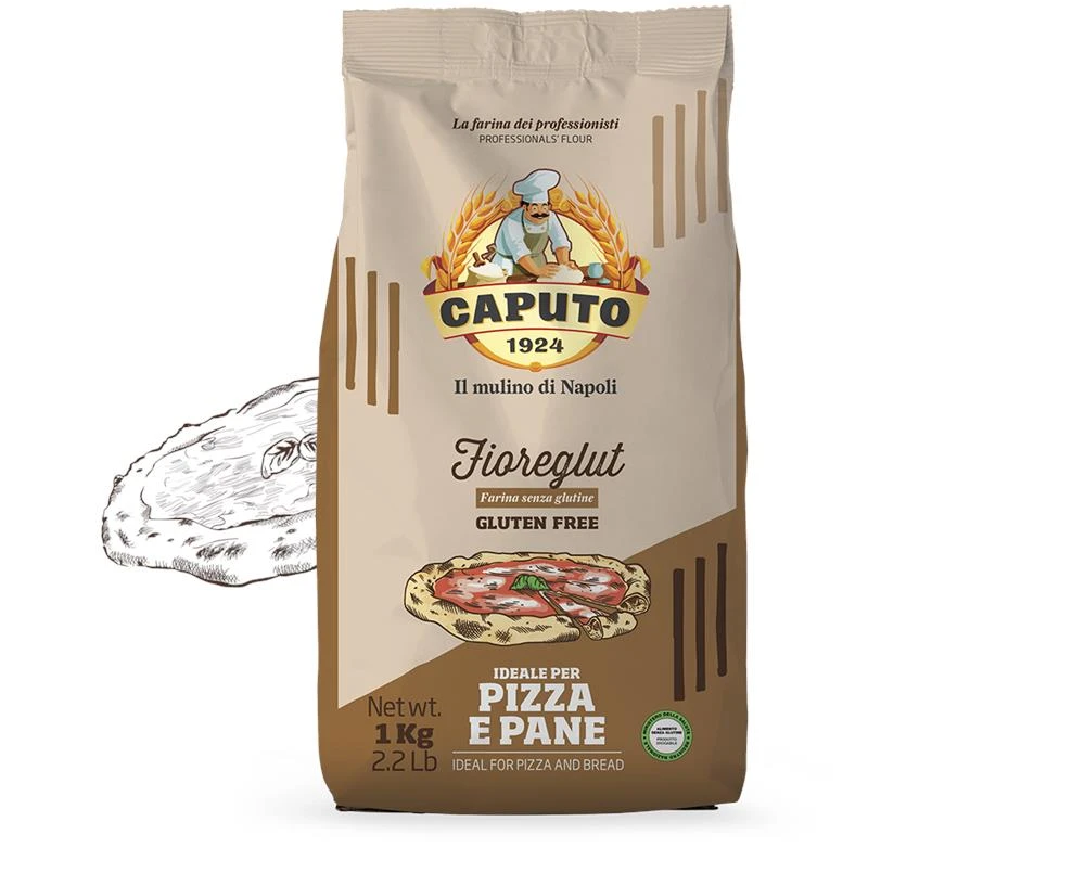 Caputo Pizzamjöl, glutenfritt 1 kg 345584 by Caputo color Svart