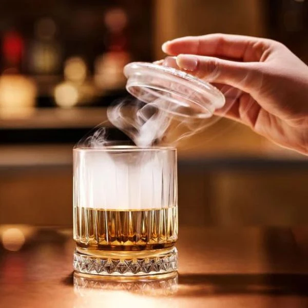 Flavour Blaster - Diamond Glas Med Lock 2 st GLASSWARE_ROCKS&LID_DIAMOND by Flavour Blaster color Svart