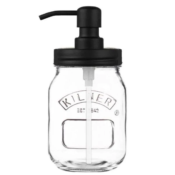 Tvålpump Kilner® 500 ml KI25059 by Kilner color Svart
