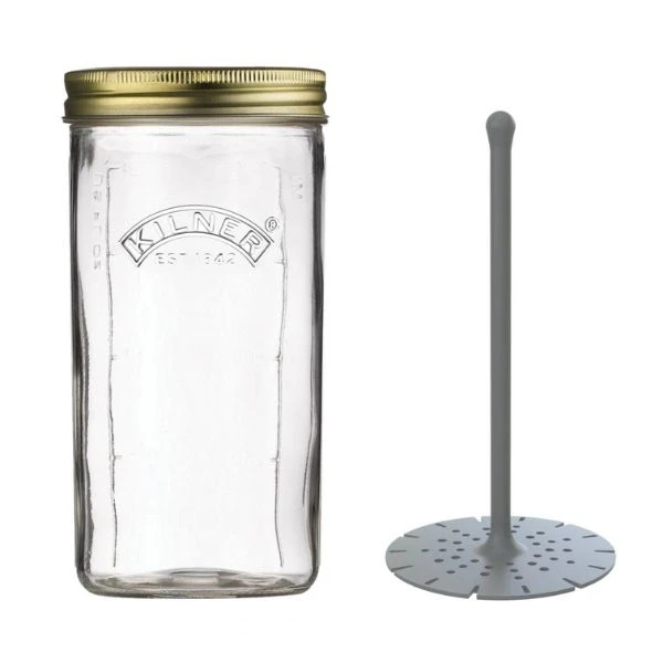 Kilner® Pickling Burkset 1 liter KI25068 by Kilner color Svart