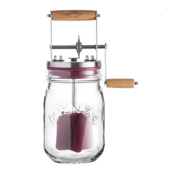 Smörkärnare Kilner® 1 liter 26,9x10,9 cm KI25348 by Kilner color Svart