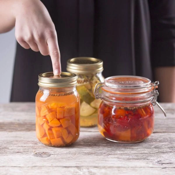 Tätningslock 12-pack Kilner® Ø 7,5 cm KI25396 by Kilner color Svart