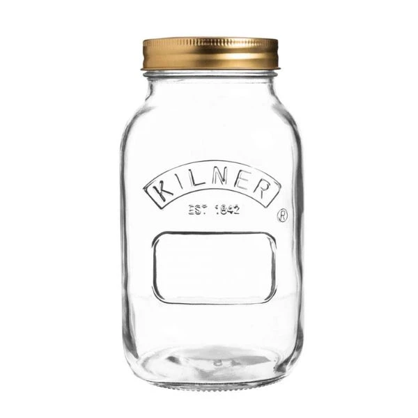 Konserveringsburk Kilner® rund 1 liter KI25401 by Kilner color Svart