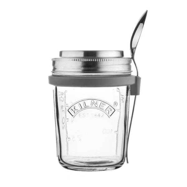 Frukostset Kilner® 0,35 l KI25899 by Kilner color Svart