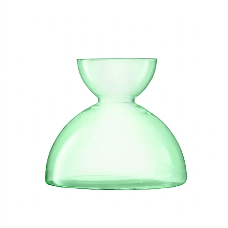 Vas Canopy Återvunnet Glas LSA 18,2x20,7x20,7cm LCQ09 by LSA INTERNATIONAL color Svart