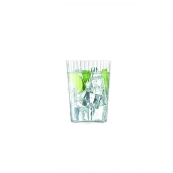 Dricksglas Gio Line Set 4 LSA 560ml, 12x9x9cm LGI23 by LSA INTERNATIONAL color Svart