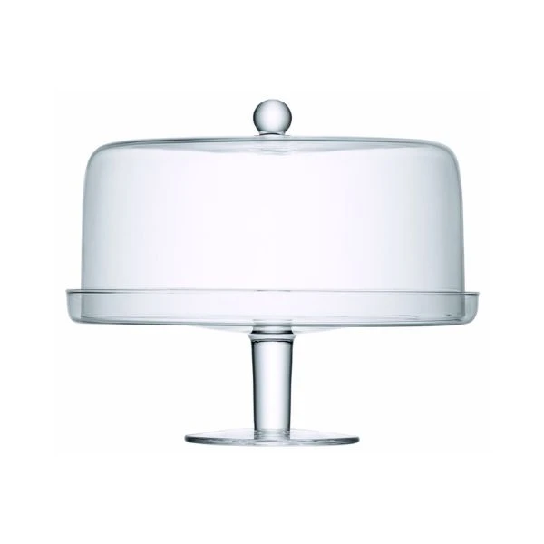 Tårtfat med kupa Klara LSA Ø33cm, H30cm LKL03 by LSA INTERNATIONAL color Svart