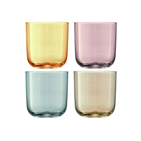 Dricksglas Metallics Prickigt LSA 420ml LPZ07 by LSA INTERNATIONAL color Metalic Blandat