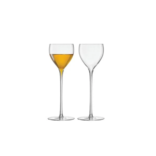 Likörglas Savoy Set om 2 LSA 110ml LSA34 by LSA INTERNATIONAL color Svart