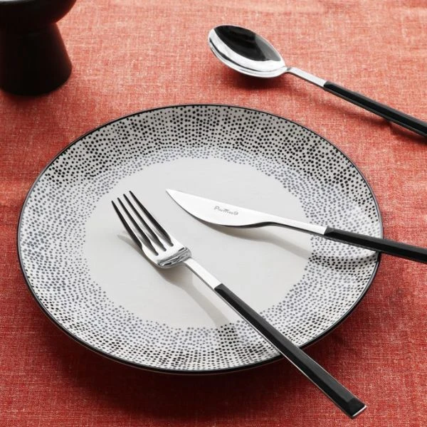 Bestickset 24 delar Sushi Queen Ebony Pintinox 471302 by PINTINOX color Svart
