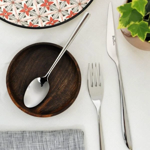 Bestickset 24 delar Florence Inox Pintinox 471401 by PINTINOX color Svart