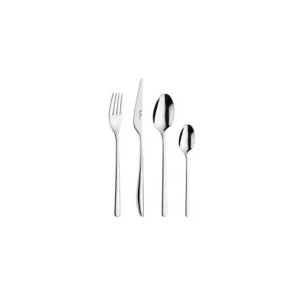Bestickset 24 delar Florence Inox Pintinox 471401 by PINTINOX color Svart