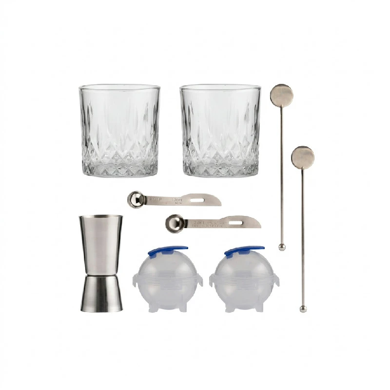 Whisky cocktailset/10 Ravenhead® 31 cl KR42255 by RAVENHEAD color Svart