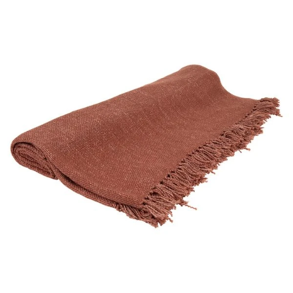 Pläd Harmoni Röd HOME 130x170 cm 160001 by SCANDINAVIAN HOME color Röd