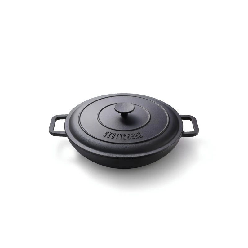 Sautépanna i gjutjärn SKOTTSBERG® 31,5x40x6cm S532671 by SKOTTSBERG color Svart