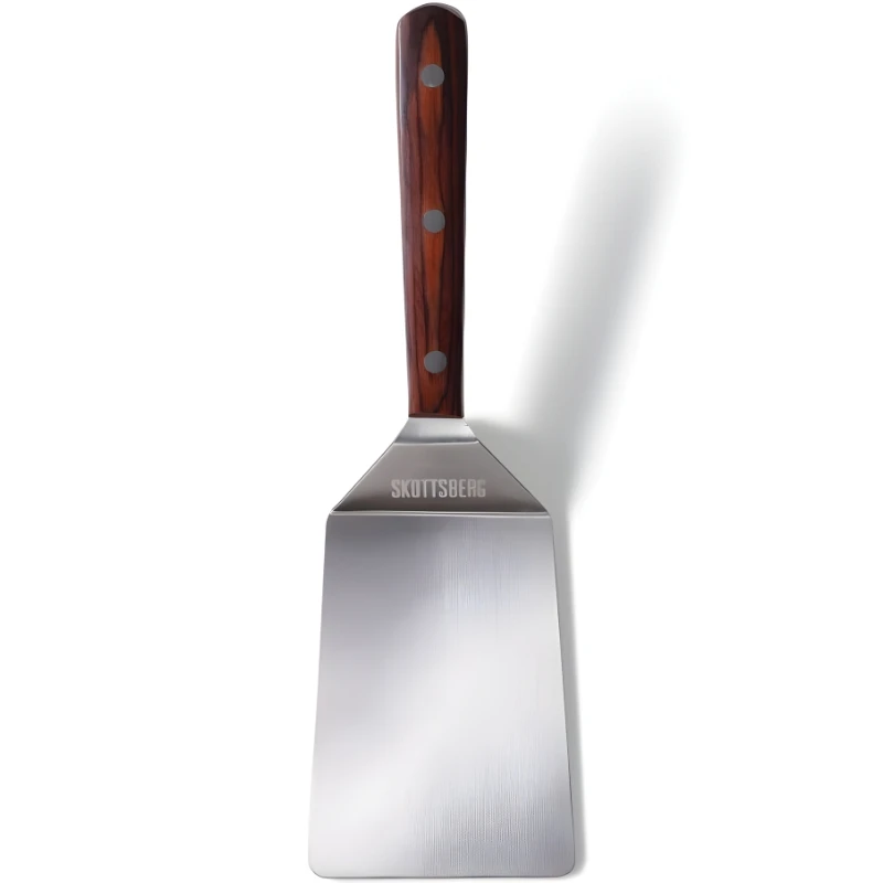 Stekspade i rostfritt stål SKOTTSBERG® 28x8,5x2,7cm S533829 by SKOTTSBERG color Silver - mörkt trä