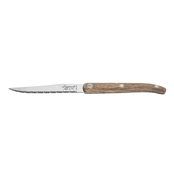 Grillknivar Laguiole Ek Tandade Set 6 SdV 530401 by STYLE DE VIE color Svart