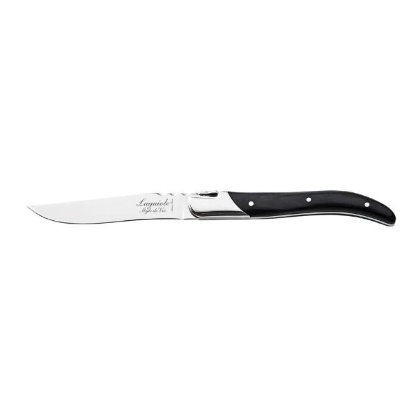 Grillknivar Laguiole Svart Ebenholts Set 6 st SdV 530501 by STYLE DE VIE color Svart