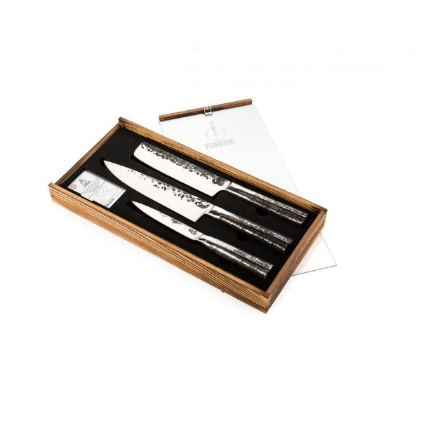 Knivar 3-del Smitt Intense SdV 20/18/13cm 531105 by STYLE DE VIE color Svart