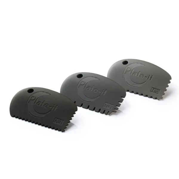 Plate-it Skrapset 3 st SdV 12x8 cm 533104 by STYLE DE VIE color Svart