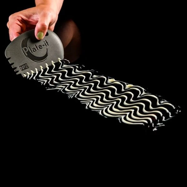 Plate-it Skrapset 3 st SdV 12x8 cm 533104 by STYLE DE VIE color Svart