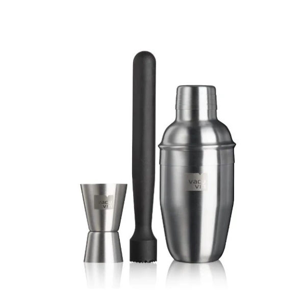 Cocktailset Basic Vacuvin® V7889362 by VACUVIN color Svart