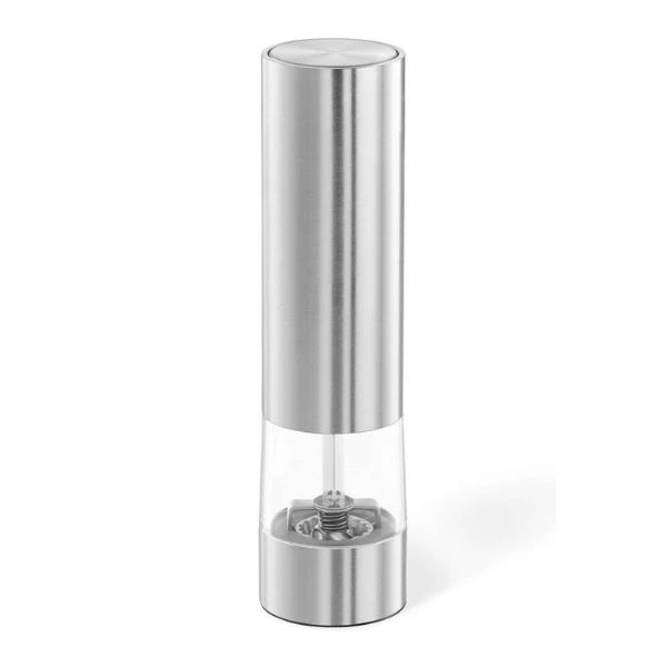 Pepparkvarn elektrisk MONINO ZACK® h 16,9 cm Ø4,5 cm 820935 by ZACK color Matt Silver