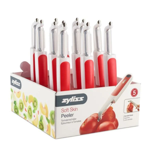 Skalare för mjuka frukter soft square CDU ZYLISS® 18x2,5x3cm E950028 by ZYLISS color Svart