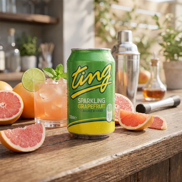 Ting Sparkling Grapefruit 33 cl tingcola by TING color Svart
