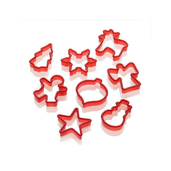 Lurch Pepparkaksformar Julmotiv 8 st LU10520 by LURch color Svart