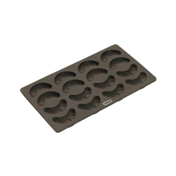 Lurch Silikonform för Kipferl Småkakor LU65015 by LURch color Svart