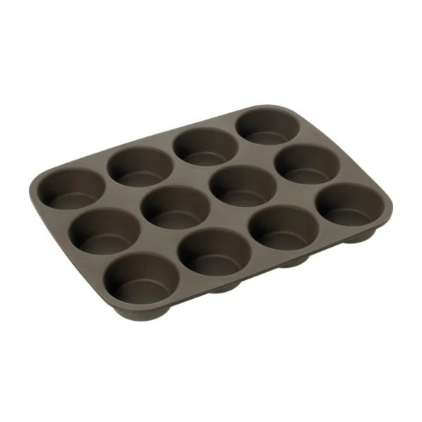 Lurch Silikonform för Amerikanska Muffins LU85031 by LURch color Svart