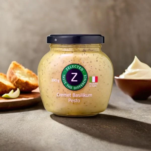Krämig Basilikapesto 190g Zelected 10614 by Zelected color Svart