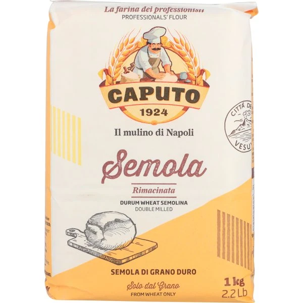 Caputo Semola Pizzamjöl 1 kg 11386 by Caputo color Svart
